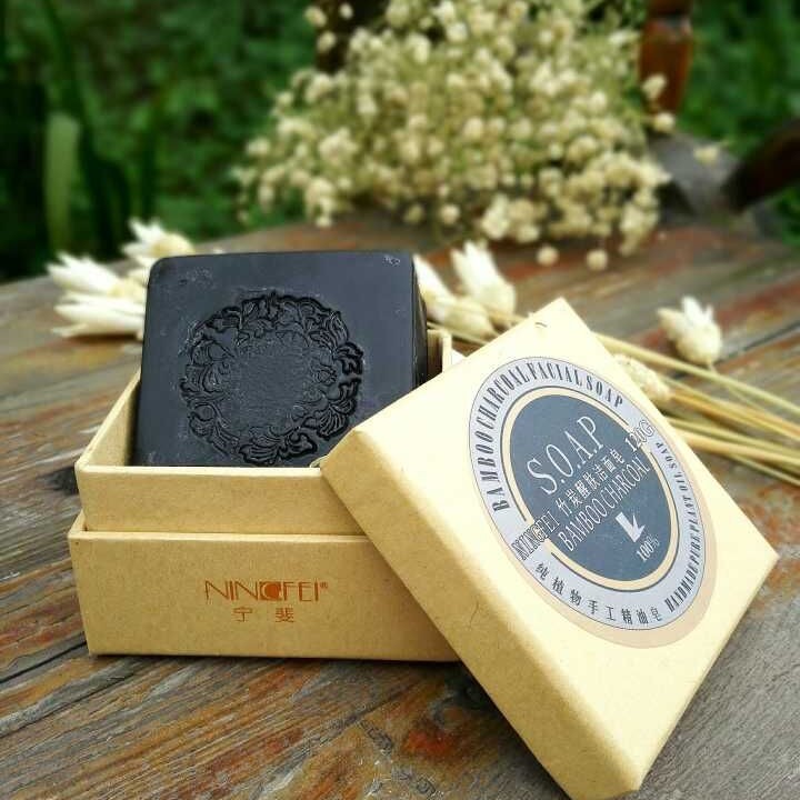 宁斐竹炭醒肤洁面皂